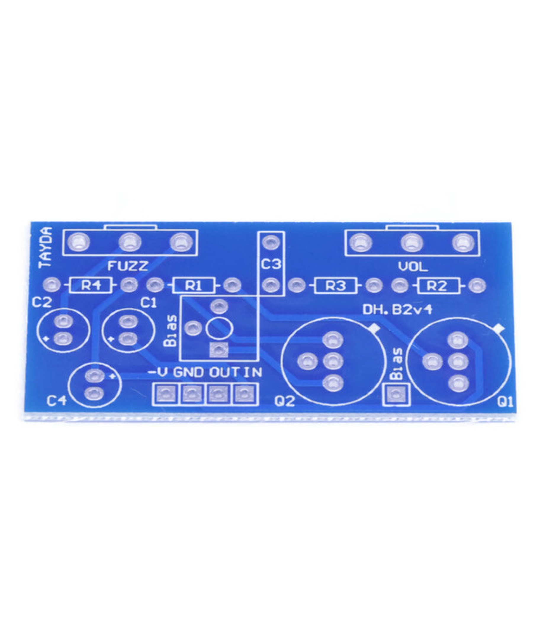 Fuzz Face DIY PCB Guitar Effect