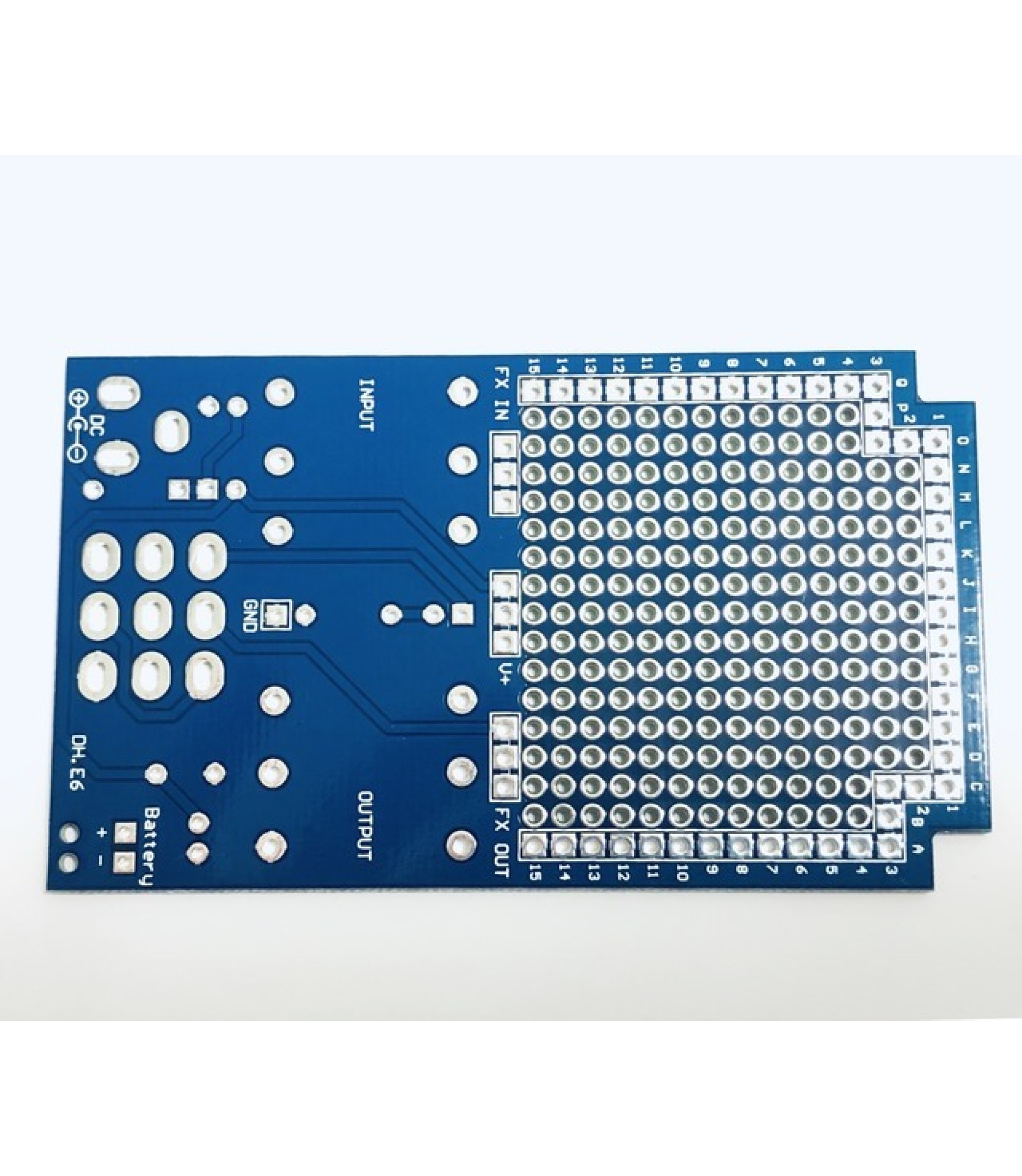 Protoboard for 1590B enclosure DIY PCB Guitar Effect