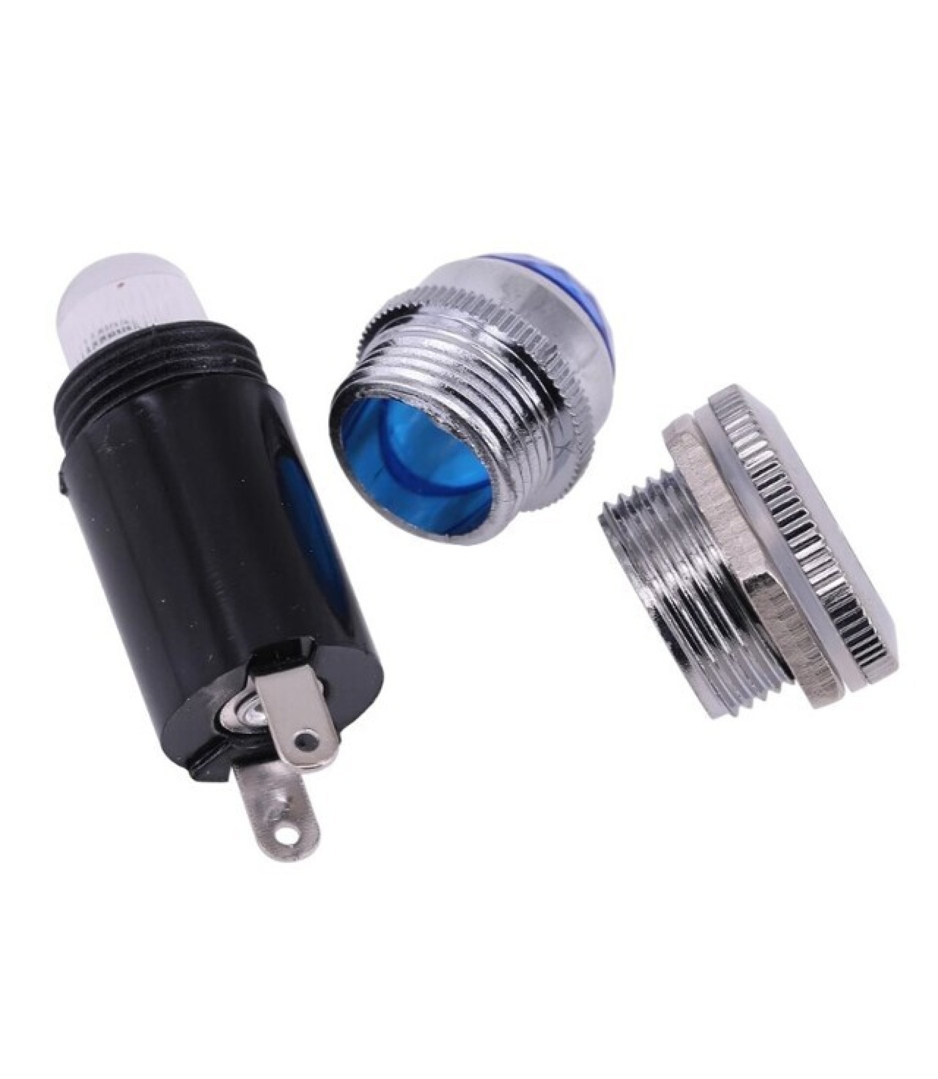 Diamond_3.jpg 16mm Blue Diamond Head Led Indicator Lamp Panel Mount 24V