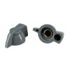 Chicken Head Gray Knob 6.4mm