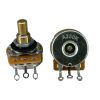 100Electronics 250K OHM LOGARITHMIC Taper Potentiometer Solder Lugs Round Shaft Dia: 6.35mm
