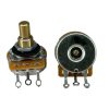 100Electronics 500K OHM LOGARITHMIC Taper Potentiometer Solder Lugs Round Shaft Dia: 6.35mm