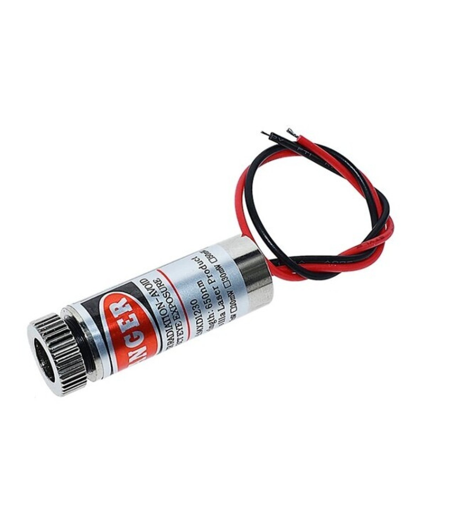 650nm Red Laser with Line Mark Glass Lens