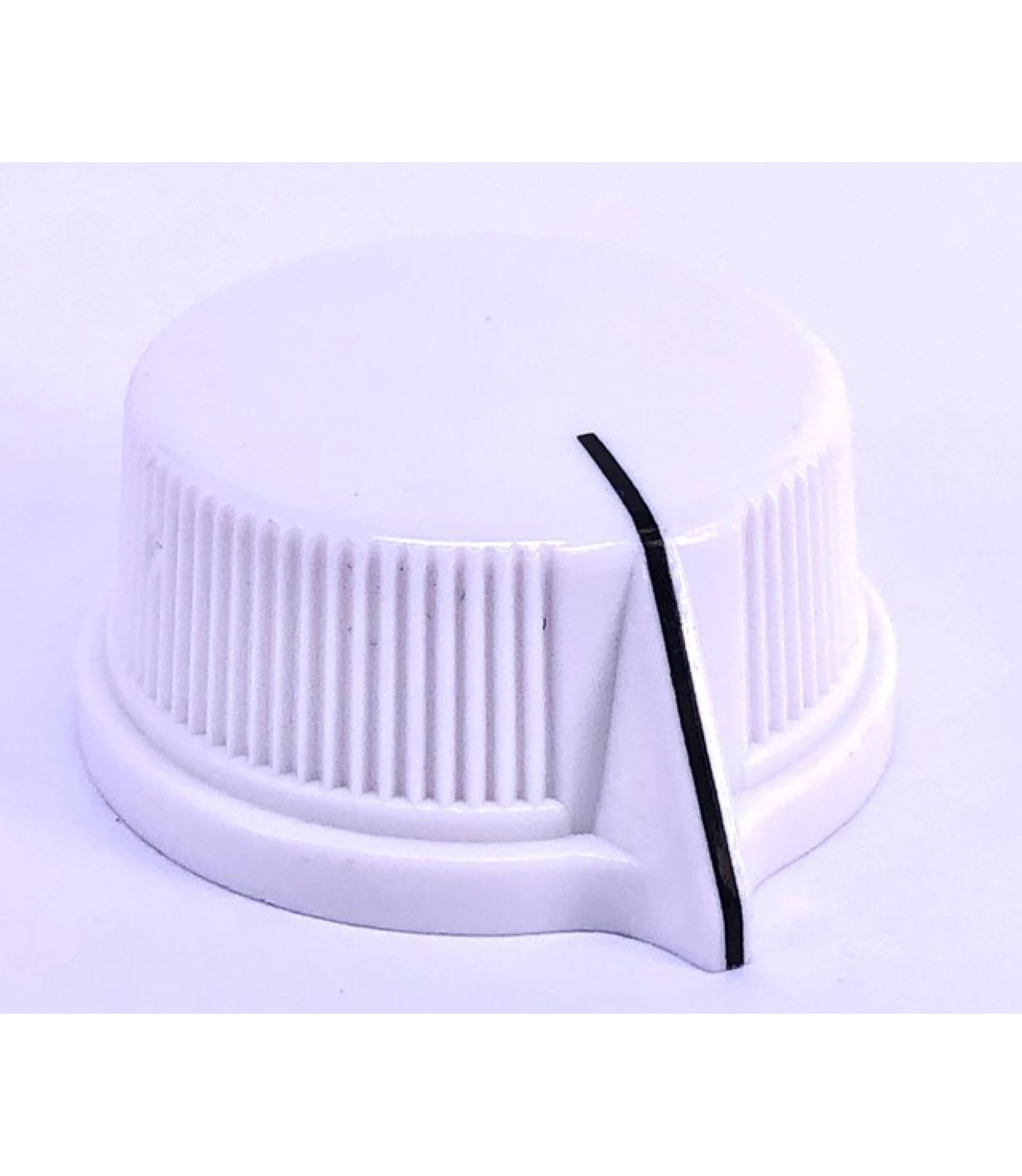 White knob 29x13mm shaft hole 6.40mm