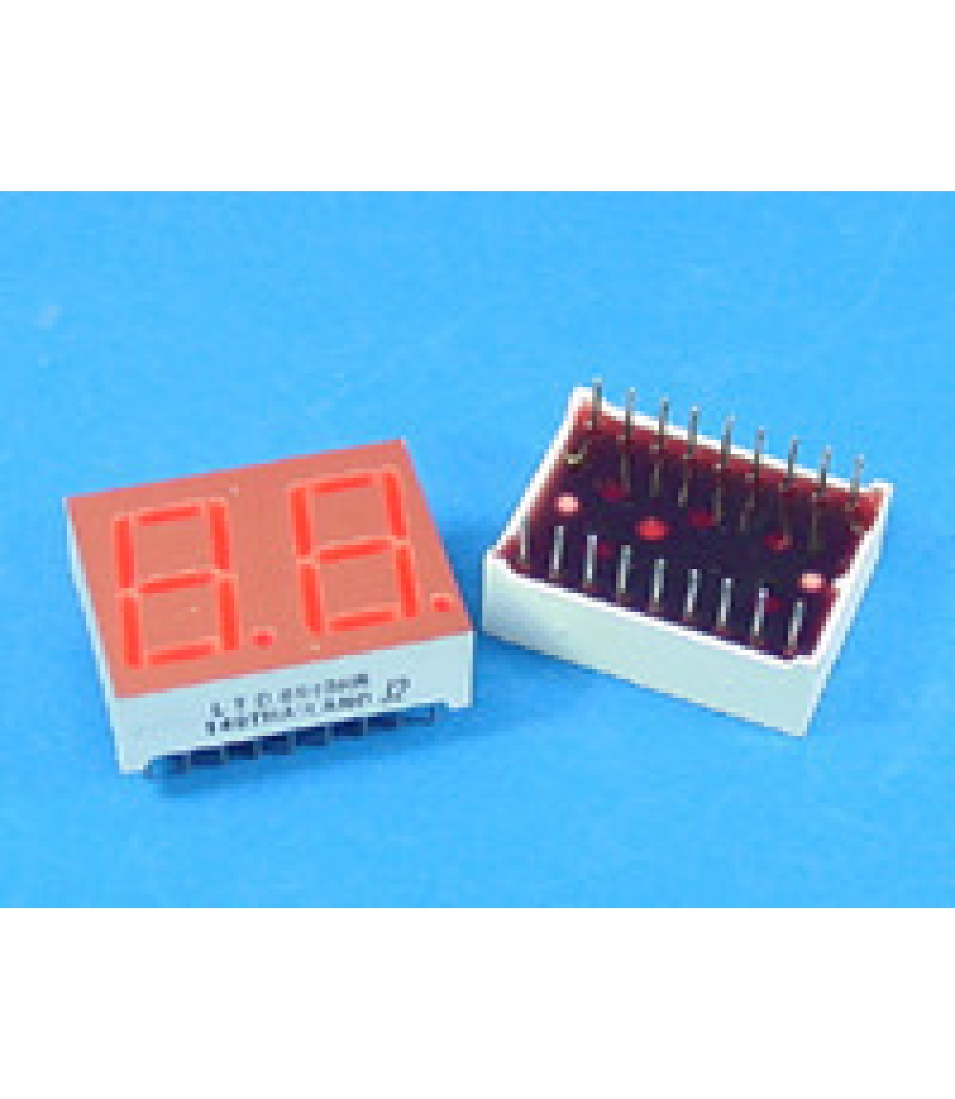 LED Display 7 Segment 2 Digit 0.56 inch Common Cathode Hi Red