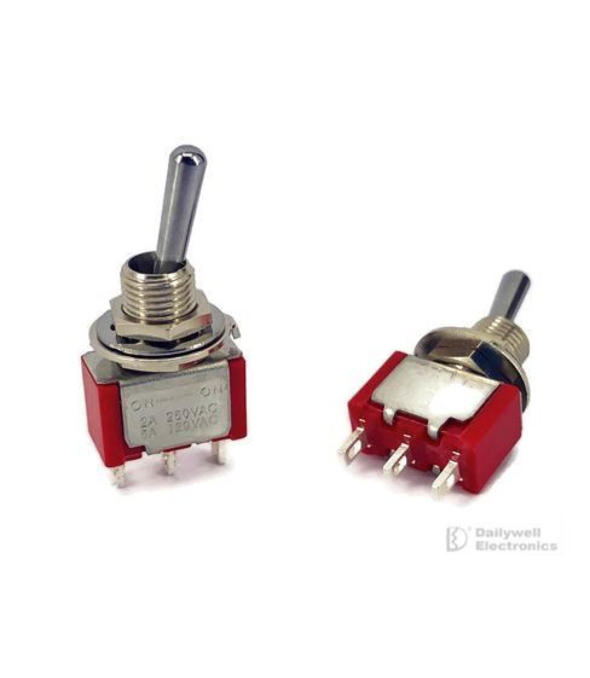 Mini Toggle Switch 1M Series SPDT On-On