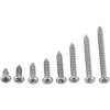 M3 Stainless Steel Self Tapping Screws Cross Round Pan Head 3x10mm