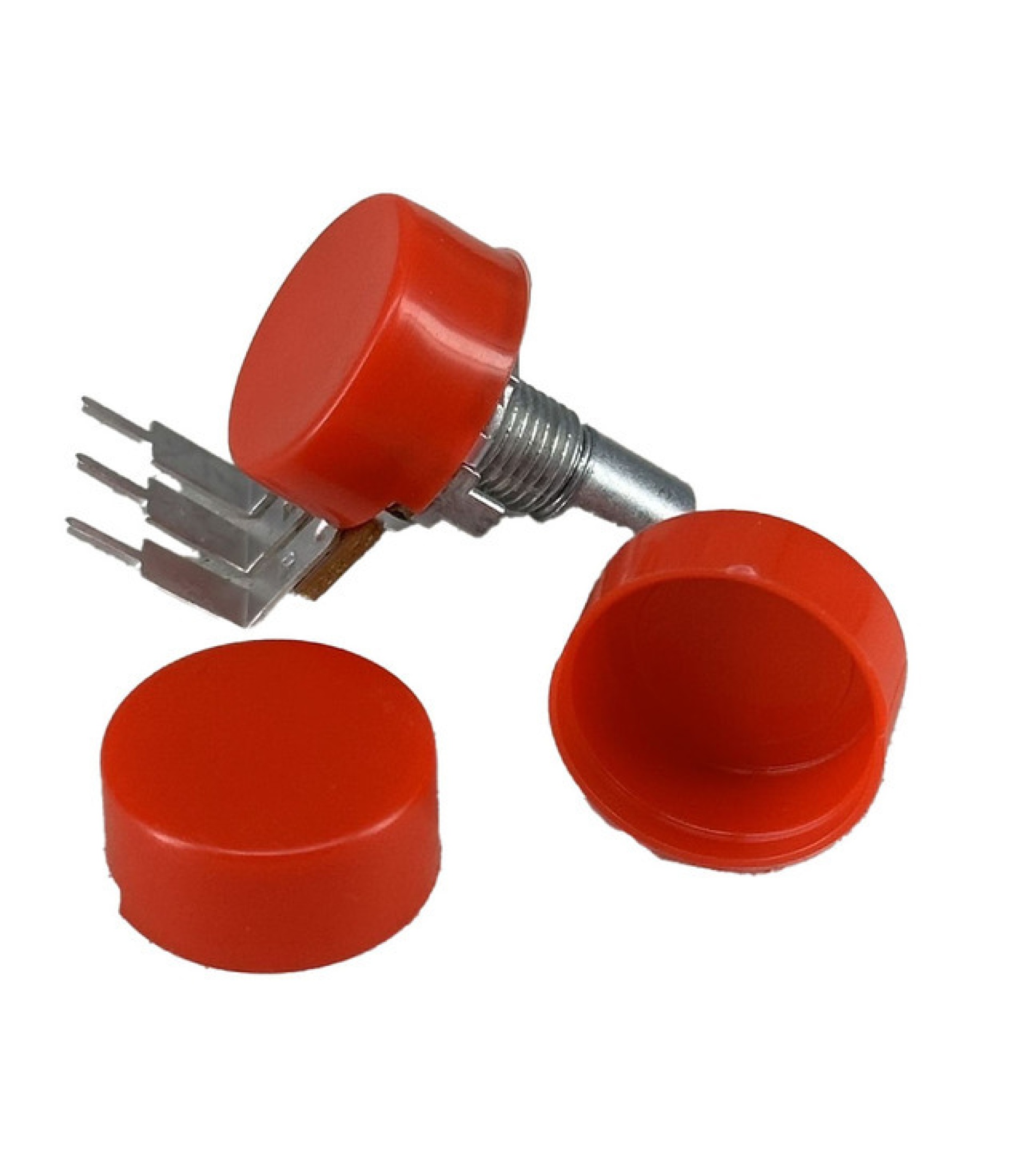 Red Dust Seal Cover For Potentiometer
