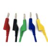 1M Banana Plug to Crocodile Alligator Clips 5 Pieces