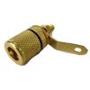 Black Gold Plated Low Profile Binding Post
