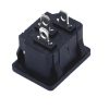 Male AC Power Plug Connector 3 Pins 10A 250V
