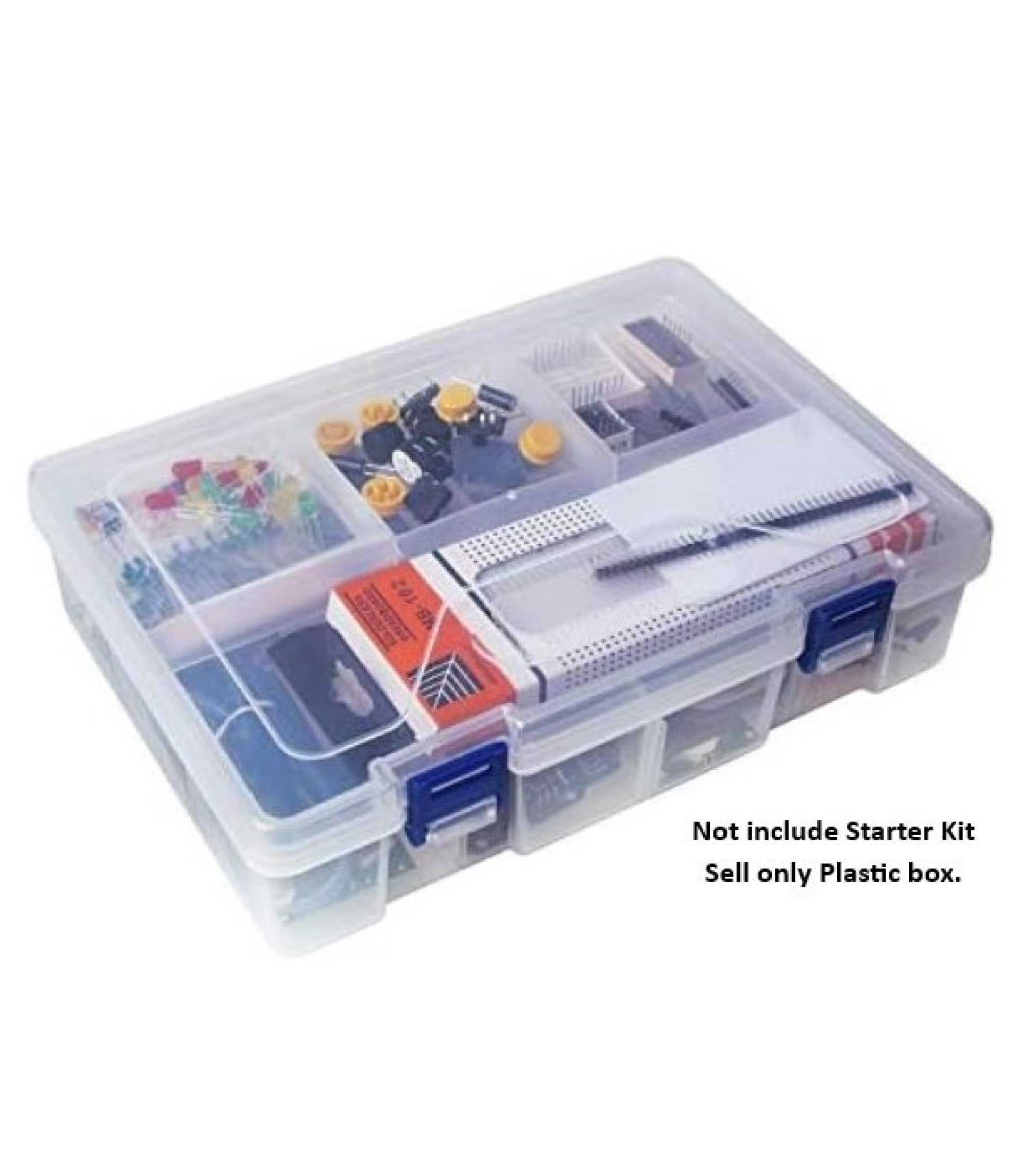 Transparent Plastic Project Box 16*23*6 cm