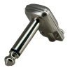 6.35mm 1/4" Mono Right Angle Metal Square Plug