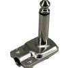 6.35mm 1/4" Mono Right Angle Metal Square Plug