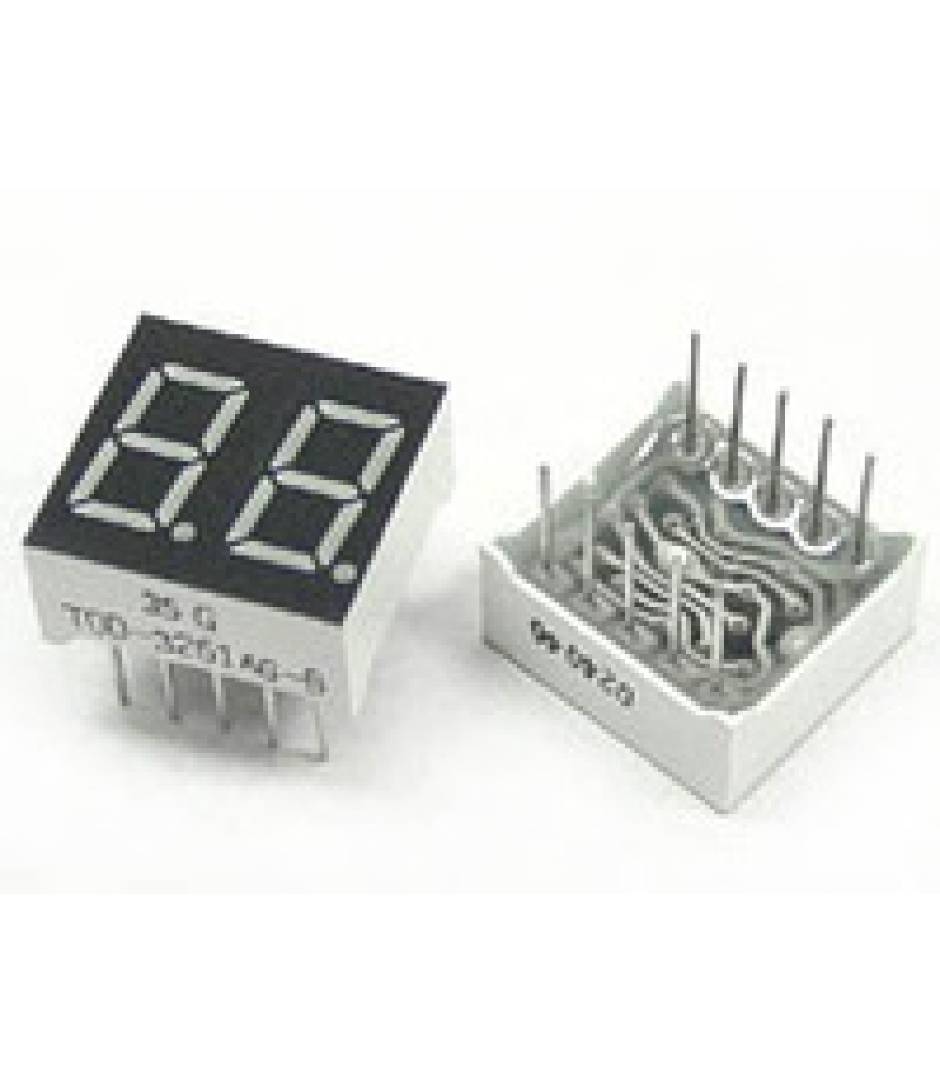 LED Display 7 Segment 2 Digit 0.36 inch Common Cathode Super Green