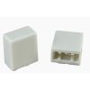 KM3.3x3.3mm Push Switch Round Caps White Color Size 9.80x11.2mm