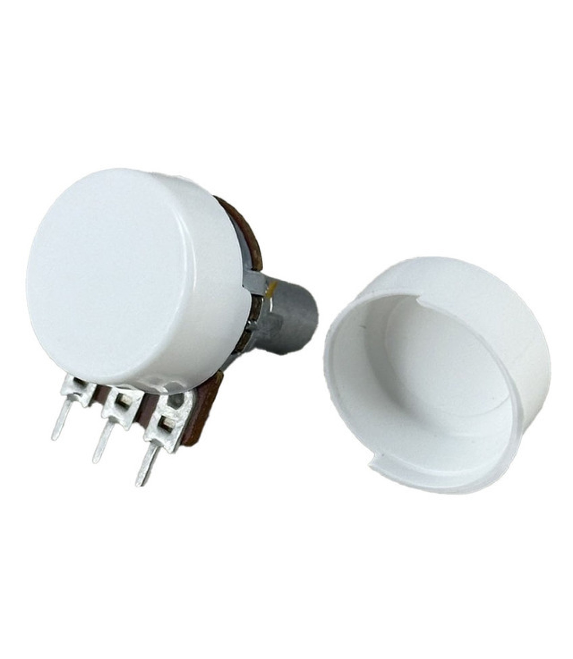White Dust Seal Cover For Potentiometer