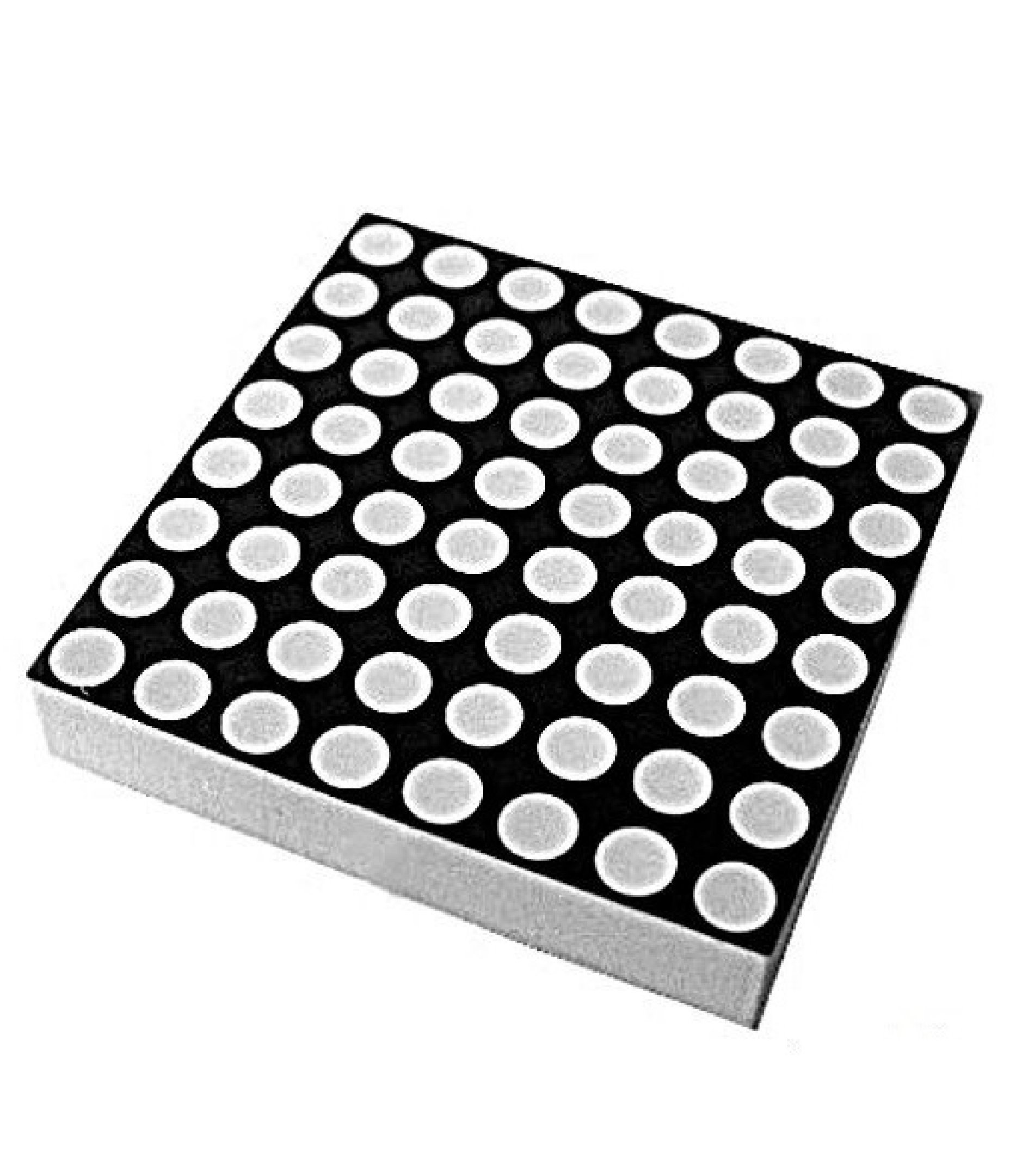a-1316.jpg 8x8 Dot Matrix LED Display Red 3mm Row Cathode