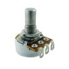 100K OHM Linear Taper Potentiometer Solder Lugs Round Shaft Dia: 6mm