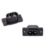 Male AC Power Socket Connector 2 Pins 2.5A 250V