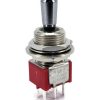 Mini Toggle Switch 1M Series DPDT On-On-On Large Handle