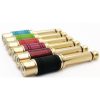 Red 6.35mm 1/4" Male Mono Plug To RCA Female Jack Audio Adapter Connector