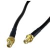 30CM RG58 Female to Female RF connector cable