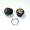 DC Power Jack 2.1mm Enclosed Frame With Switch External