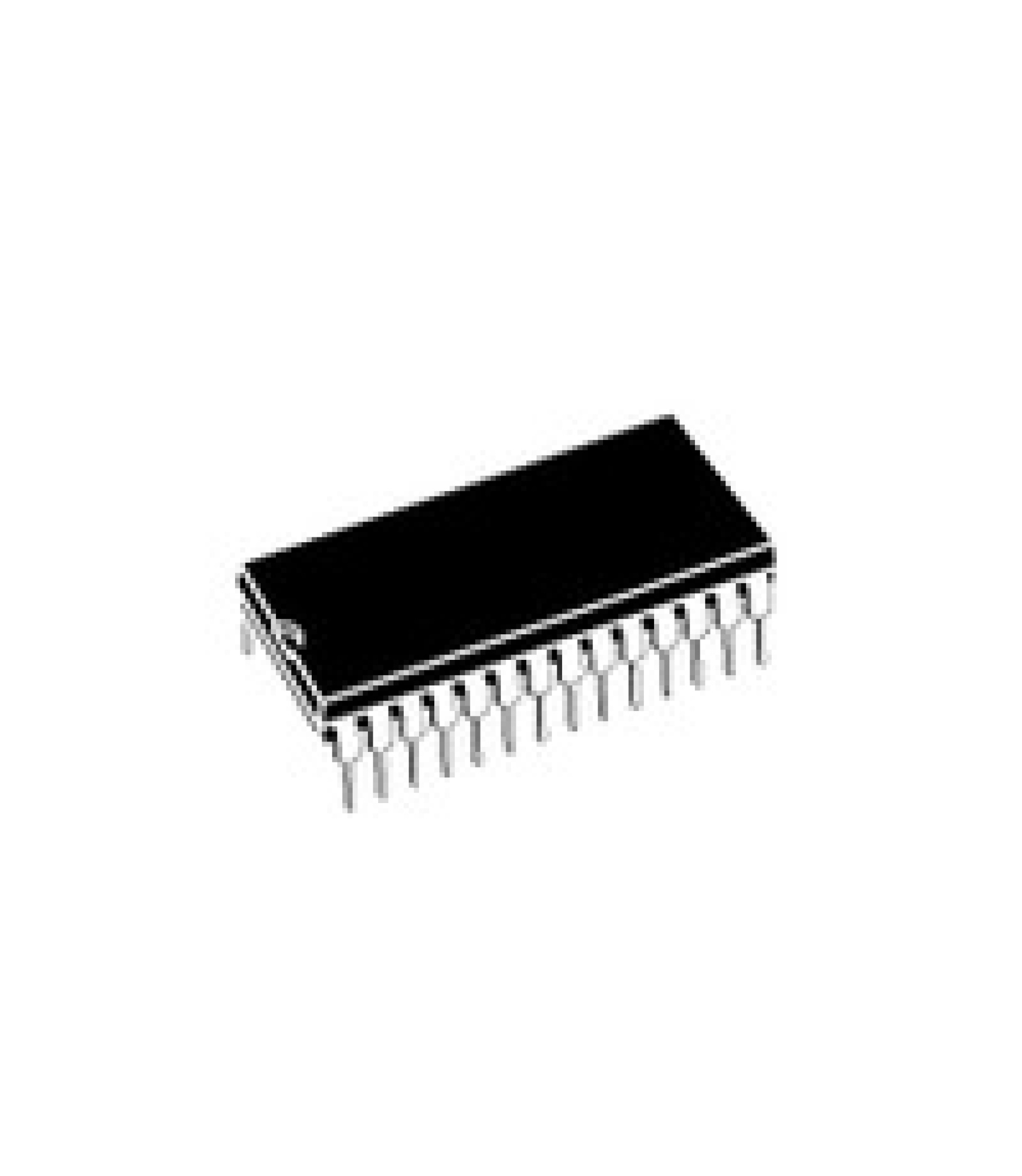 Electronic component image of ADC0808 8-Bit A/D Converter IC for circuit design.