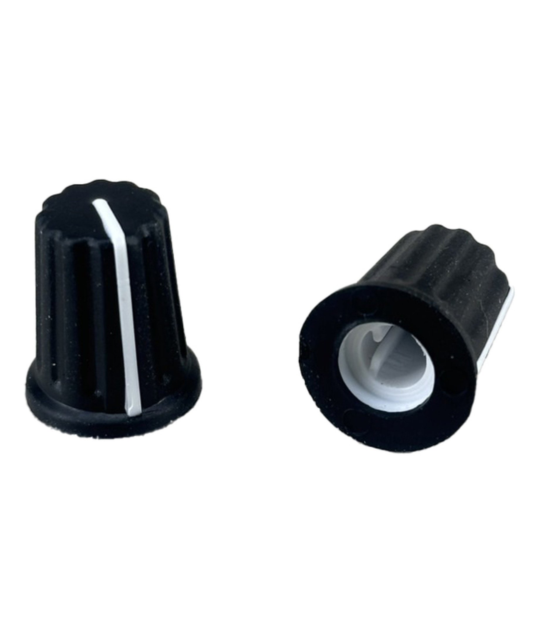 Black Pioneer DJ controller knob 16x20mm D-Shaft