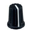 Black Pioneer DJ controller knob 16x20mm D-Shaft