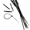 Black Nylon Cable Ties Self-Locking 3x100mm 100PCS