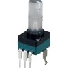 100Electronics 100K OHM Linear Taper Potentiometer CLEAR Spline Shaft PCB Mount