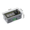 DC Motor Controller PWM Adjustable Speed Digital Display