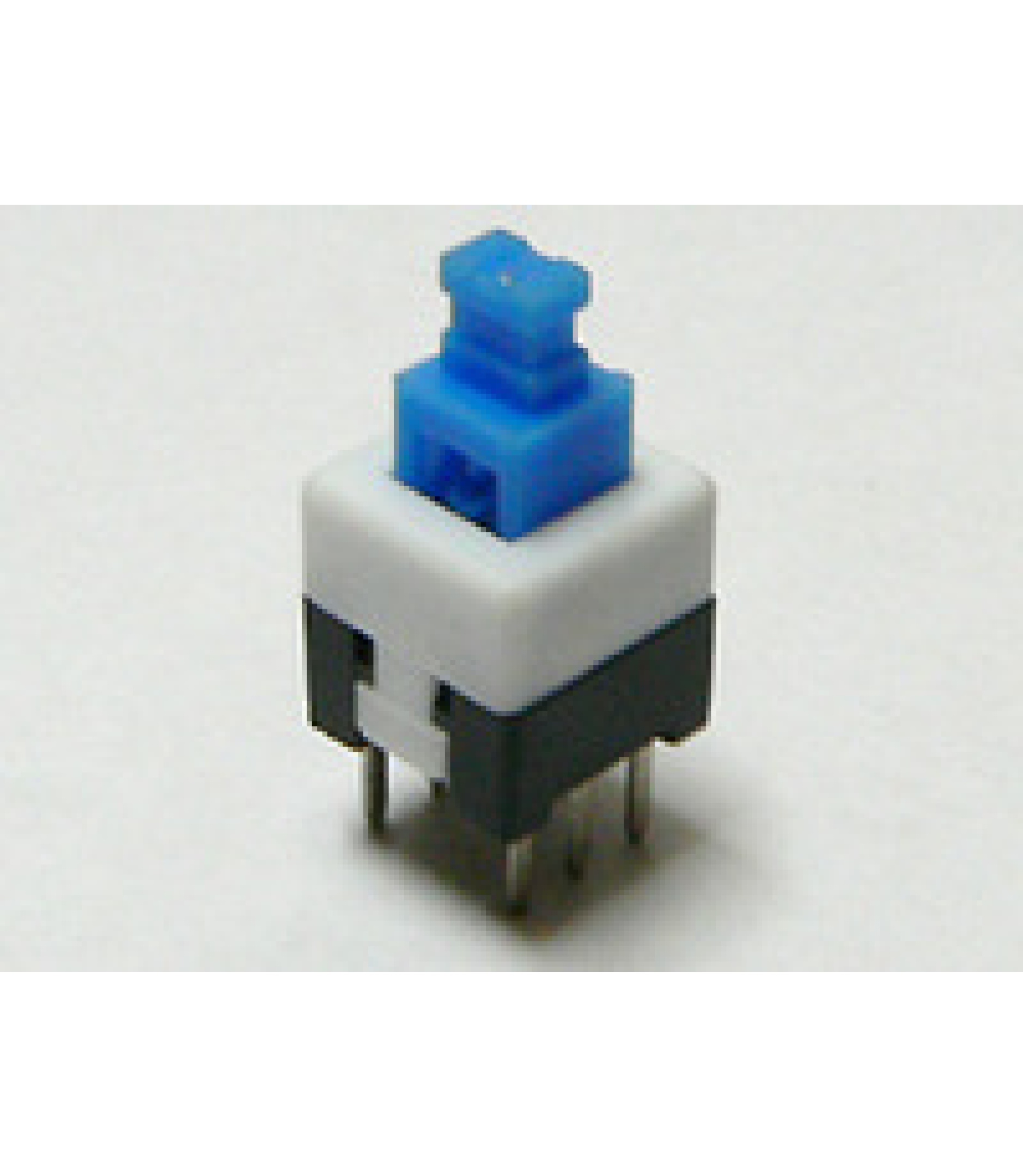 Electronic component image of DPDT Latching Push Button Switch 30V 0.1A 7x7mm for circuit design.