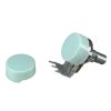 Pastel Green Dust Seal Cover For Potentiometer