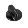 Daka-Ware Pointer Control Knob 1500 Black Shaft 6.4mm