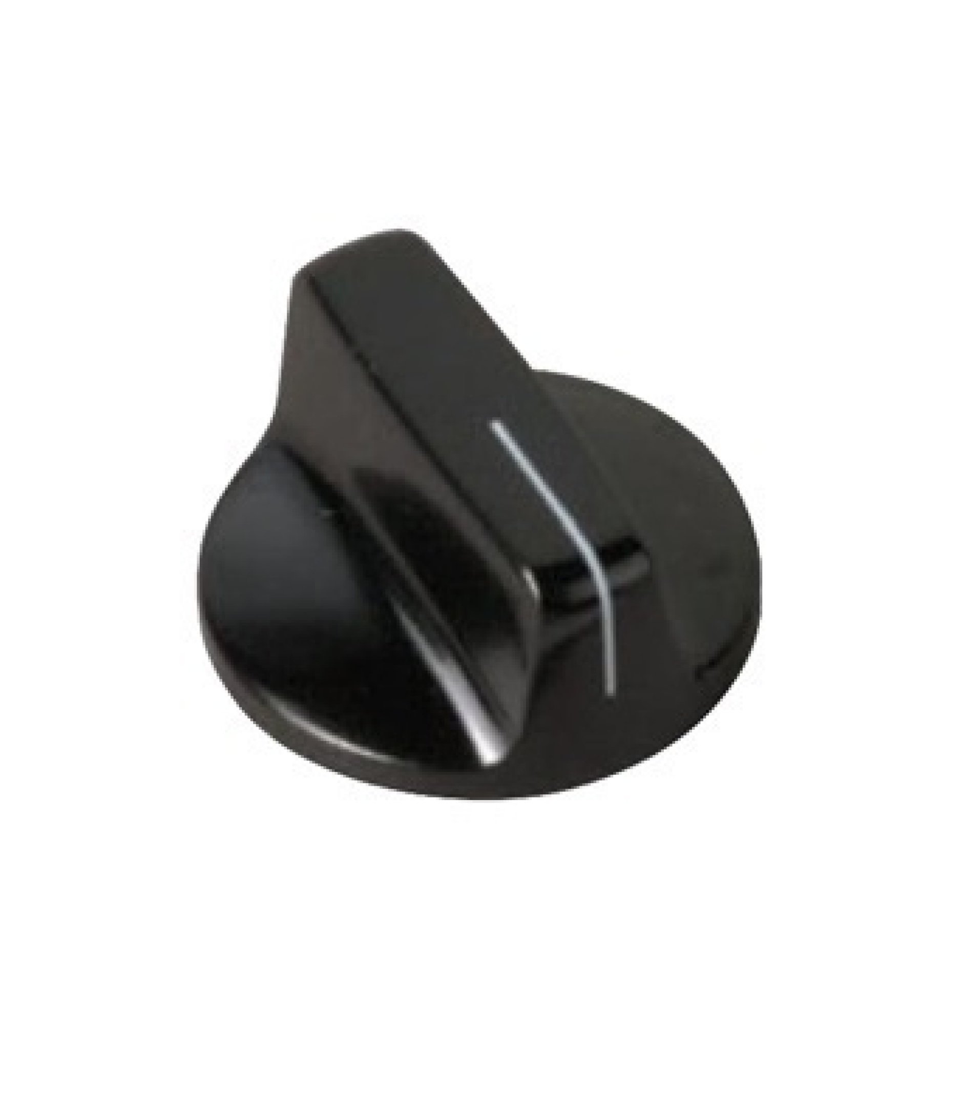 Daka-Ware Pointer Control Knob 1500 Black Shaft 6.4mm