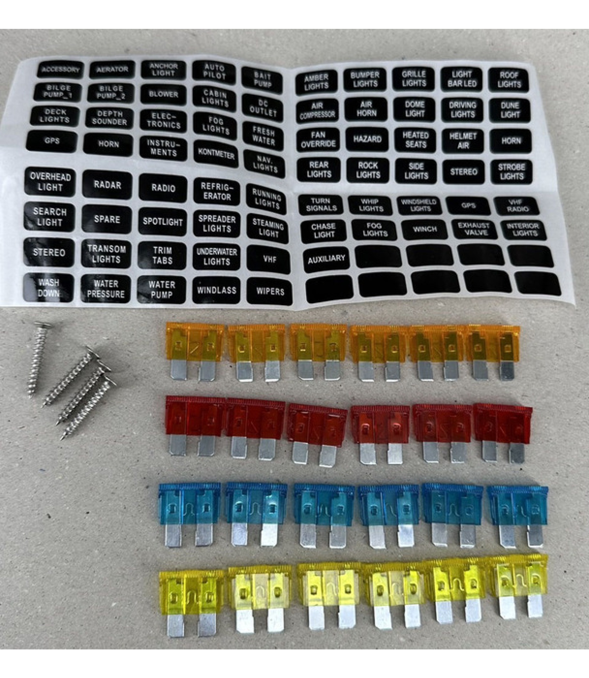 12 Way Block With Negative Bus Blade Fuse Block FB-1714