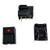 ff.jpg Black Push Switch Momentary SPDT PCB PINS LED Mount