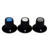 Black Rogan knob 23x17mm Shaft 6.4mm