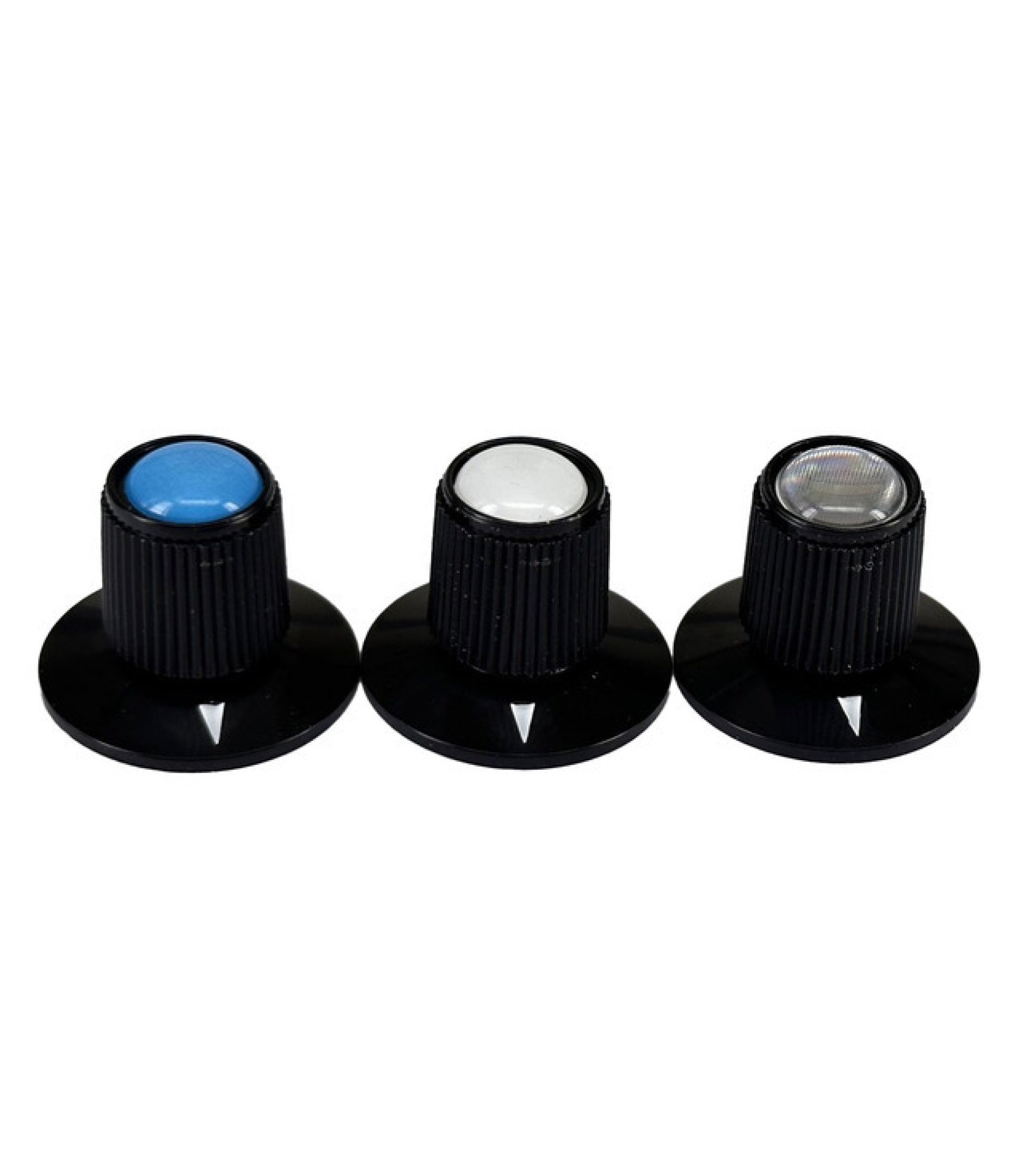 Black Rogan knob 23x17mm Shaft 6.4mm