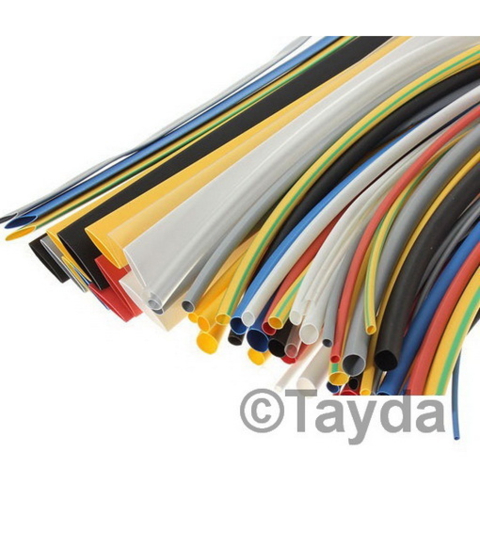 Length 20cm Blue Heat Shrink Tubing 1.5mm Flexible Ratio 2:1