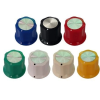 Yellow Moog Knob 19x16mm Shaft 6.4mm