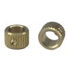 Brass Knob Inserts for 1/4" 6.4mm with screw