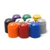 Ripple knob Gray 14x17mm Shaft Hole 6.35mm