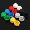Round Tactile Push Button Cap Yellow Color