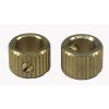 Brass Knob Inserts for 1/4" 6.4mm with screw