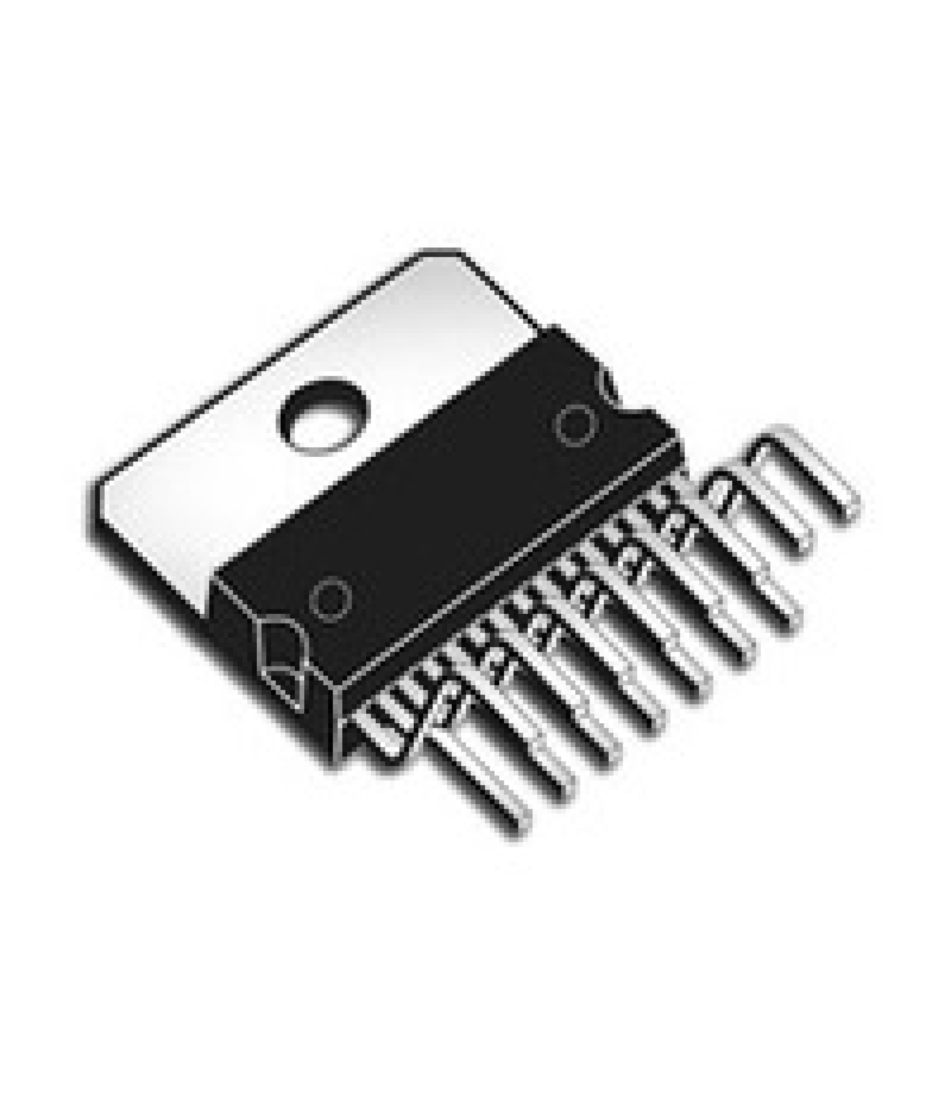 Electronic component image of L298N Dual Full Bridge Driver IC for motor control applications.