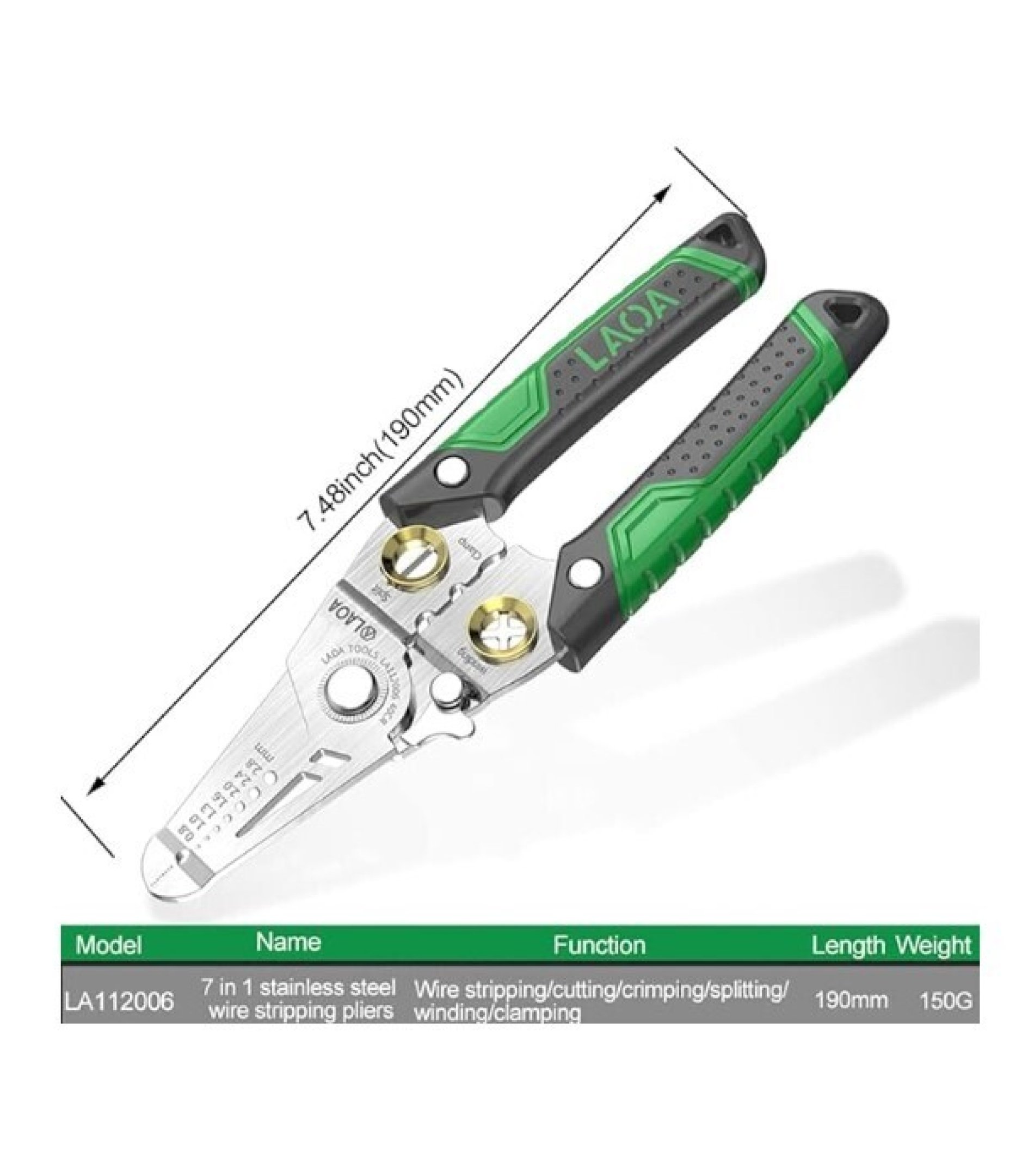 Multi-function 7 In 1 Cutting Pliers Tools